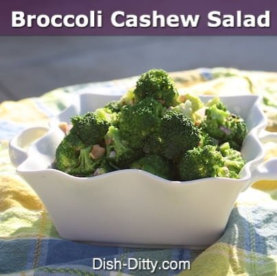 Broccoli Cashew Salad