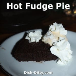 Hot Fudge Pie