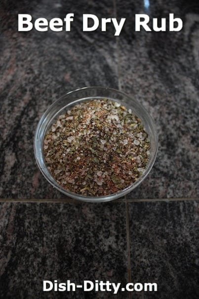 Beef Dry Rub by Dish Ditty