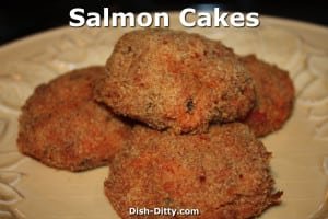 Salmon Cakes by Dish Ditty Recipes