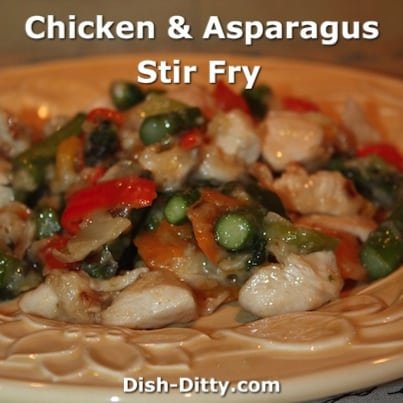 Chicken Asparagus Stir-Fry