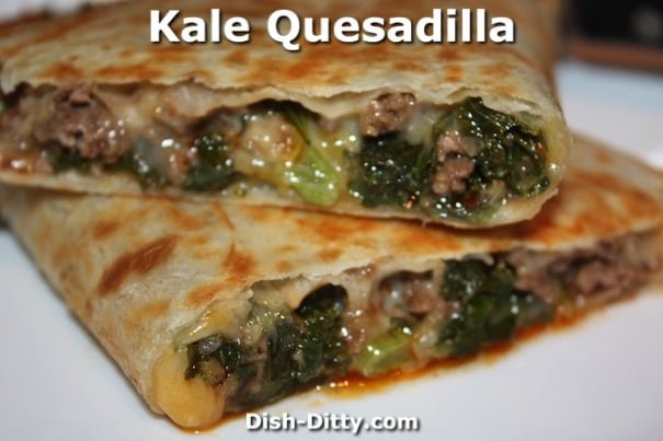 Beef & Kale Quesadilla Recipe