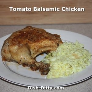 Tomato Balsamic Chicken
