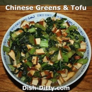 Chinese Greens & Tofu