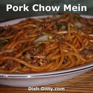 Pork Chow Mein