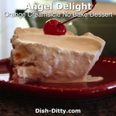 Angel Delight (Orange Creamsicle No Bake Dessert)
