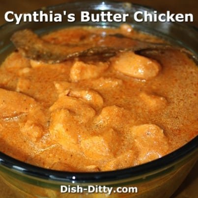 Cynthia’s Butter Chicken