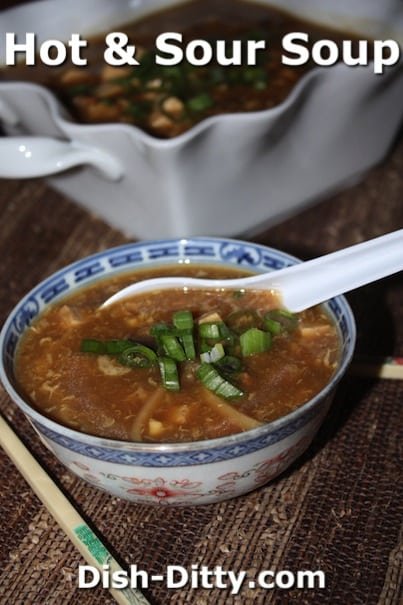 Hot & Sour Soup by Dish Ditty Recipes