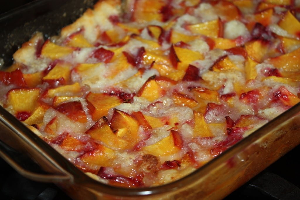 Magic Peach Cobbler Take 1