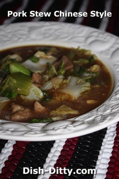 Pork Stew Chinese Style by Dish Ditty Recipes