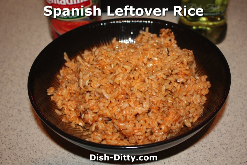 Spanish Leftover Rice Recipe