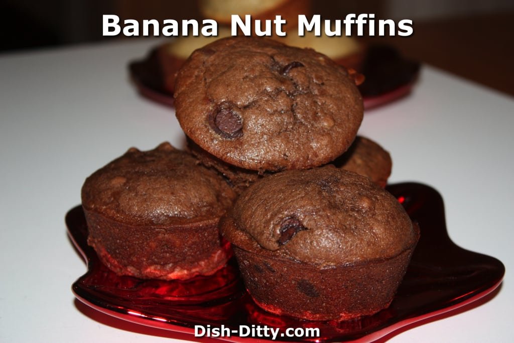 Banana Nut Bread/Muffins by Dish Ditty Recipes