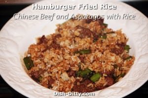 Hamburger Fried Rice by Dish Ditty Recipes