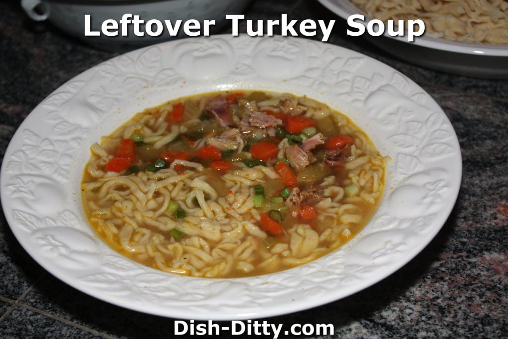 Leftover Turkey Soup Recipe