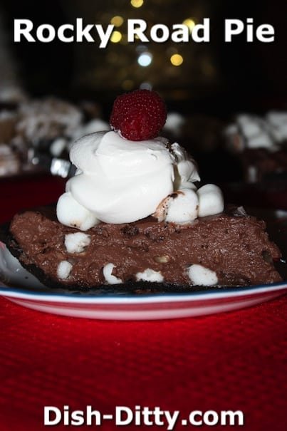 Rocky Road Pudding Pie by Dish Ditty Recipes