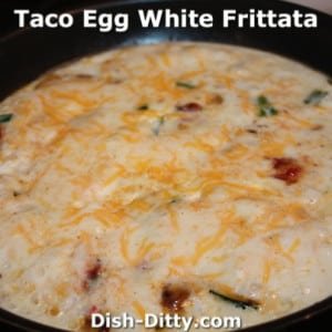 Taco Egg White Frittata