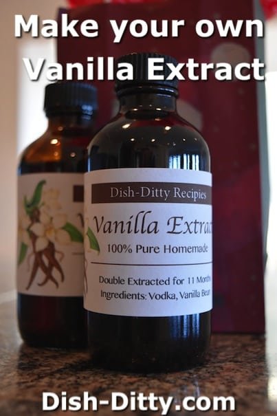 Homemade Vanilla Extract by Dish Ditty Recipes