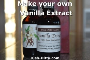 Homemade Vanilla Extract by Dish Ditty Recipes