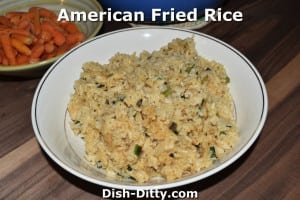 American Fried Rice by Dish Ditty Recipes