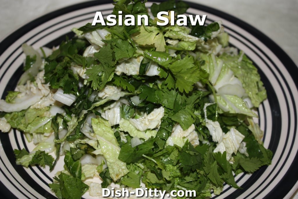 Asian Slaw by Dish Ditty Recipes
