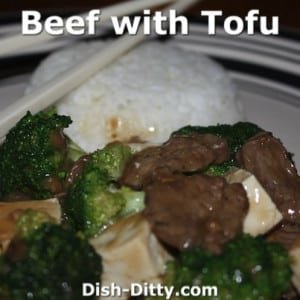 Beef with Tofu