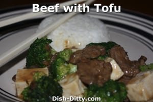 Beef with Tofu by Dish Ditty Recipes