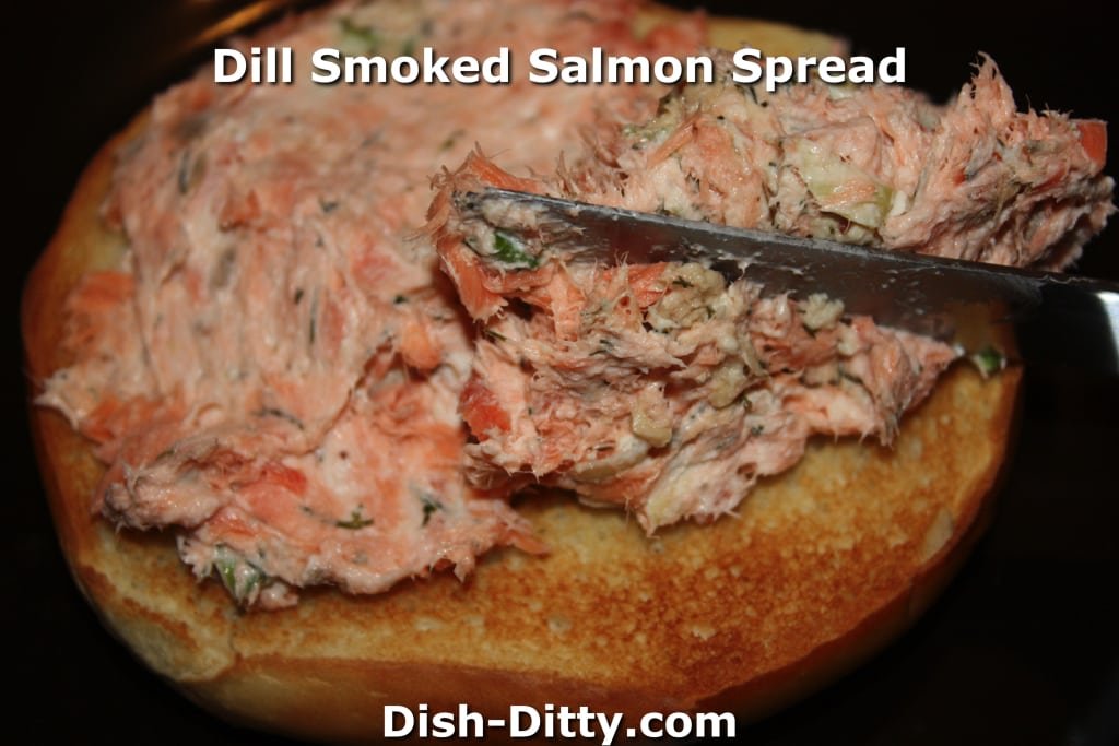 Dill Smoked Salmon Spread by Dish Ditty Recipes