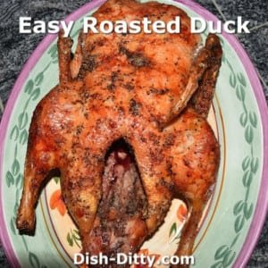 Easy Roasted Duck