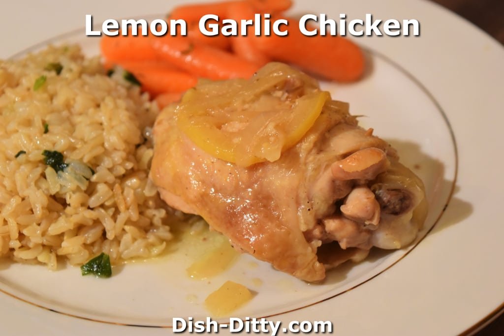 Lemon Garlic Chicken by Dish Ditty Recipes