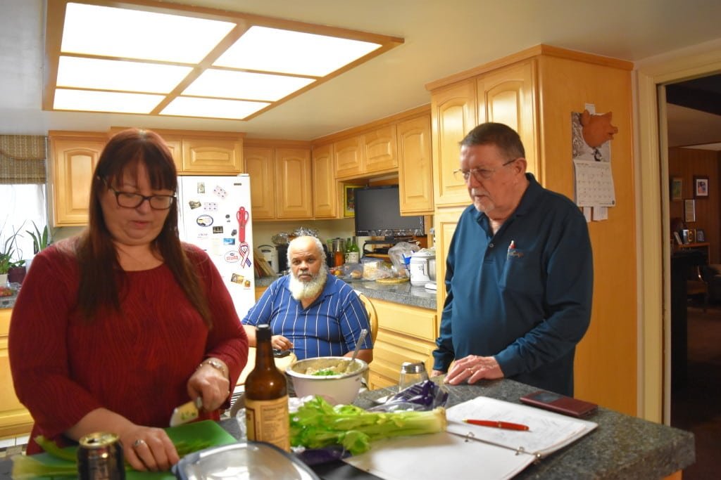 Dad instructing Suz
