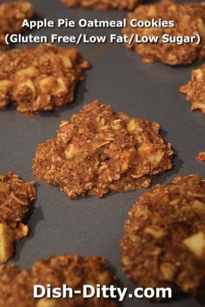 Apple Pie Oatmeal Cookies by Dish Ditty Recipes