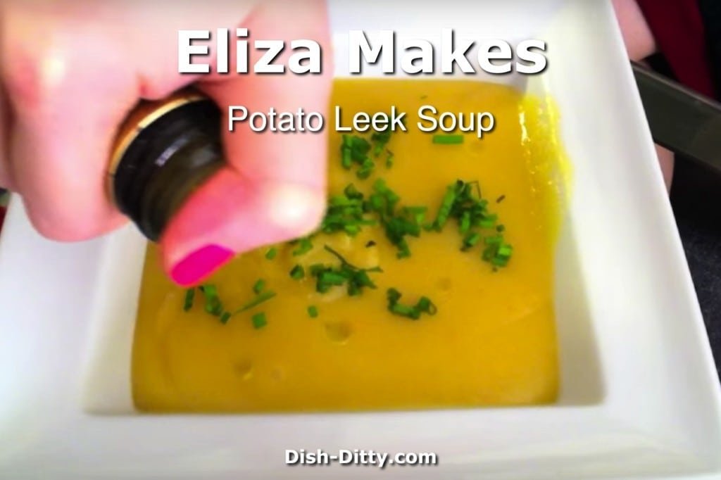 Eliza Makes Potato Leek Soup