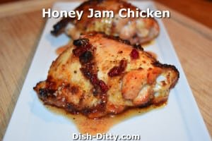 Honey Jam Chicken by Dish Ditty Recipes