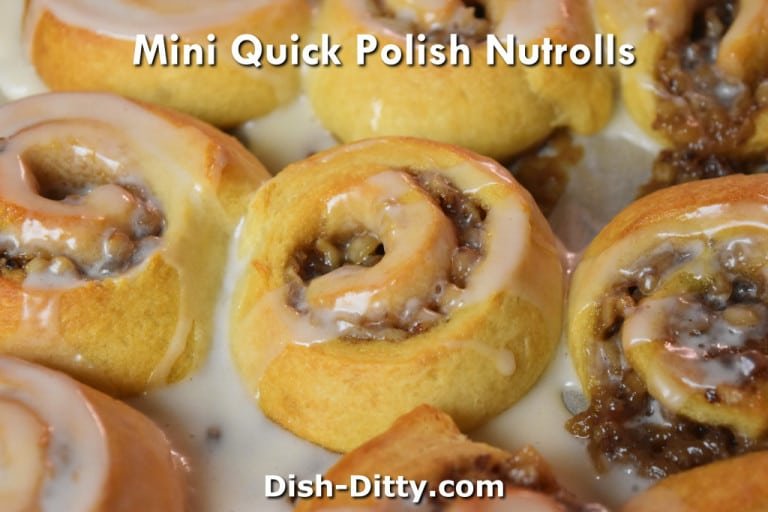 Mini Quick Polish Nutrolls by Dish Ditty Recipes