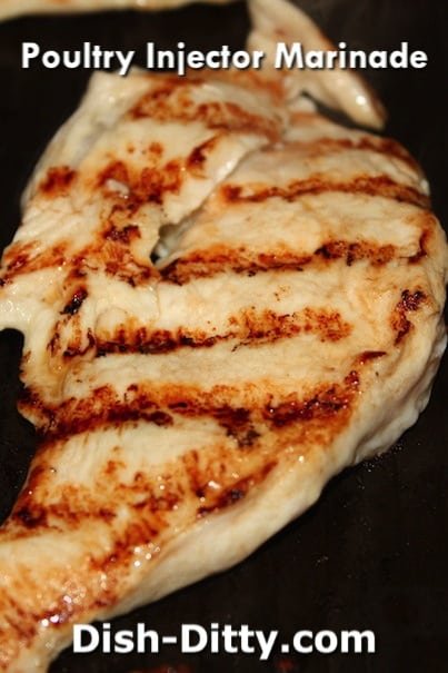 Poultry Injector Marinade Recipe by Dish Ditty Recipes