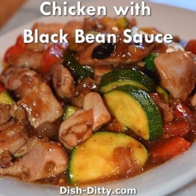 Chicken with Black Bean Sauce