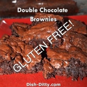 Double Chocolate Gluten Free Brownies