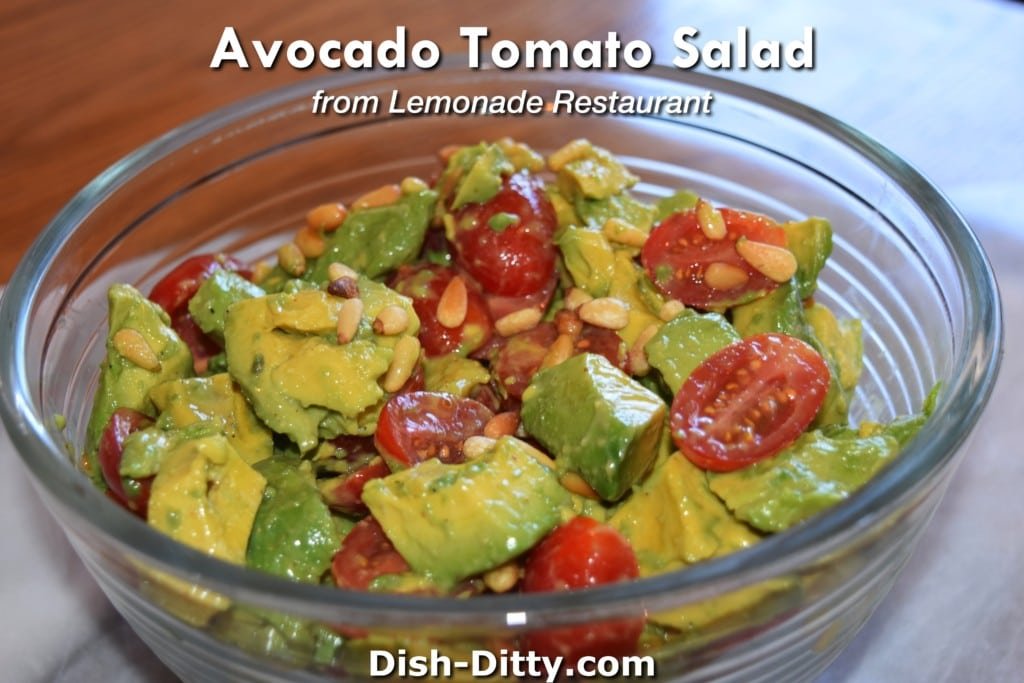Avocado Tomato Salad Recipe (from Lemonade Restaurant)