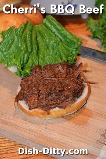 Cherri's Shredded BBQ Beef Recipe by Dish Ditty Recipes