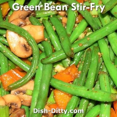 Green Bean Medley Stir-Fry