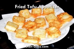 Fried Tofu Appetizer Recipe by Dish Ditty Recipes