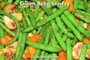 Green Bean Stir-Fry Recipe by Dish Ditty Recipes