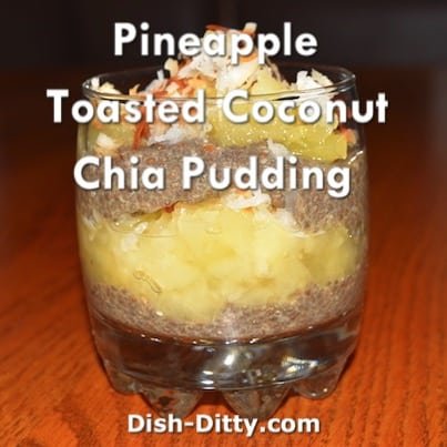 Pineapple Coconut Chia Seed Pudding