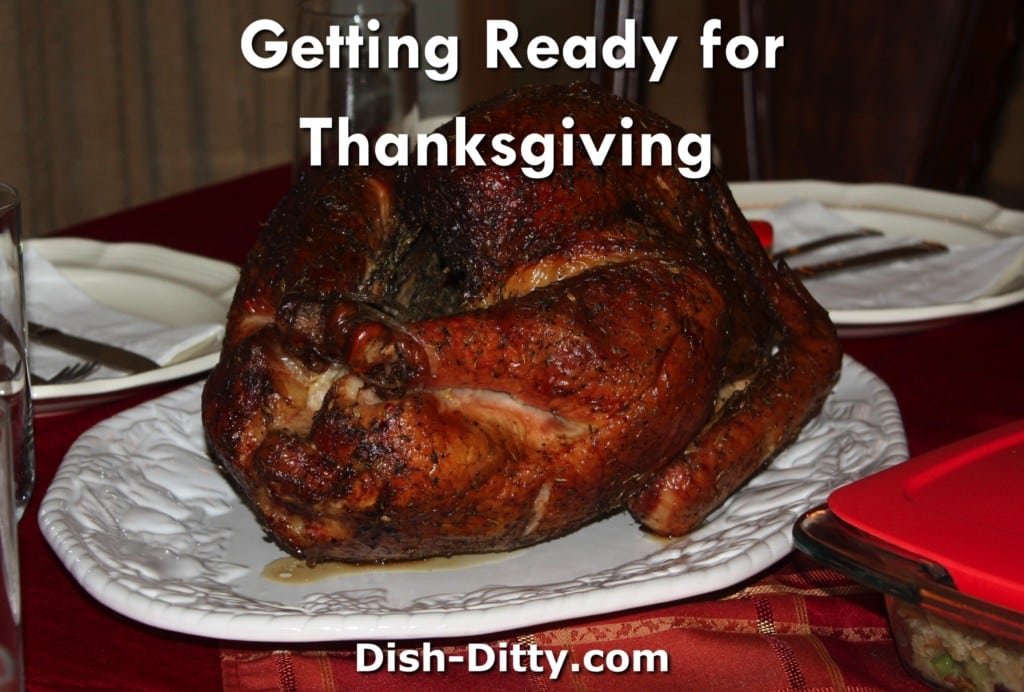 Getting Ready for Thanksgiving