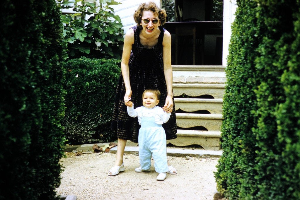 My mom a long long time ago