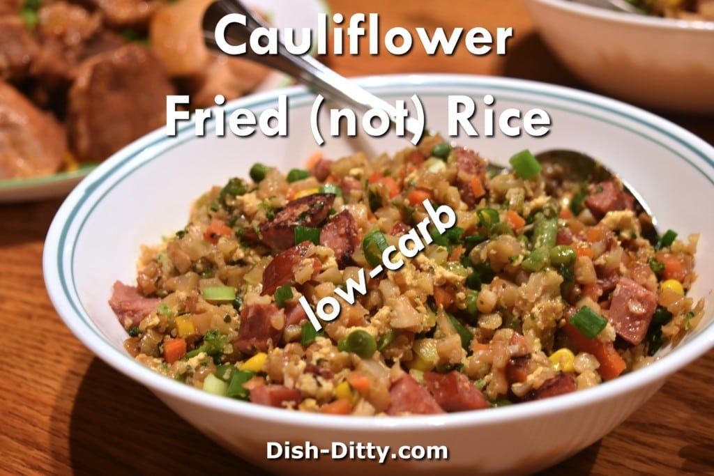 Cauliflower Fried (NOT) Rice Recipe