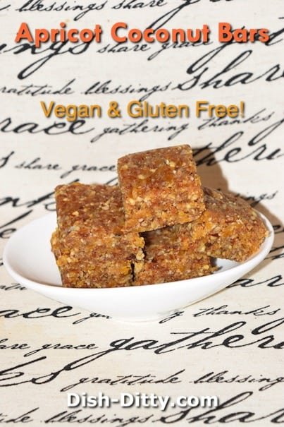 Apricot Coconut Bars Recipe by Dish Ditty Recipes