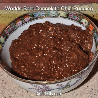 World’s Best Chocolate Chia Pudding