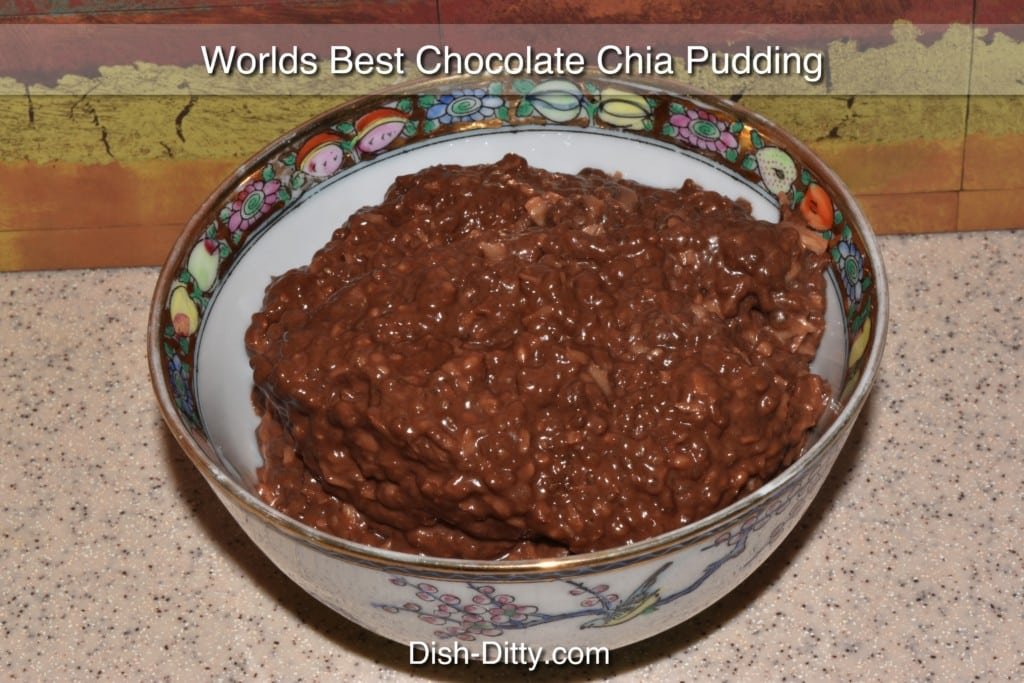 World's Best Chocolate Chia Pudding Recipe by Dish Ditty Recipes
