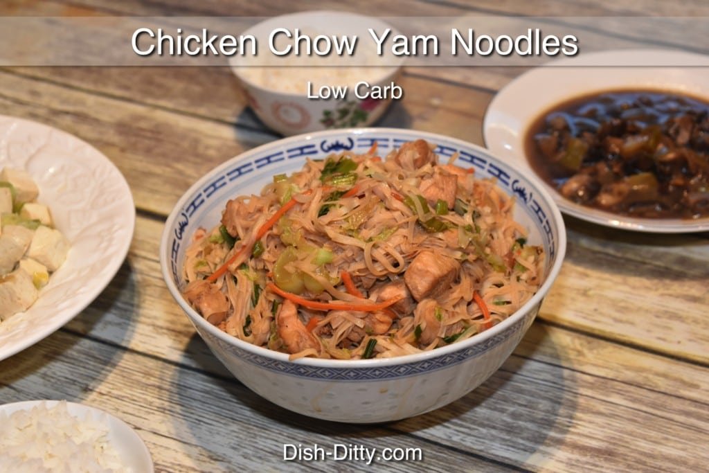 Chicken Chow Yam Noodles Recipe